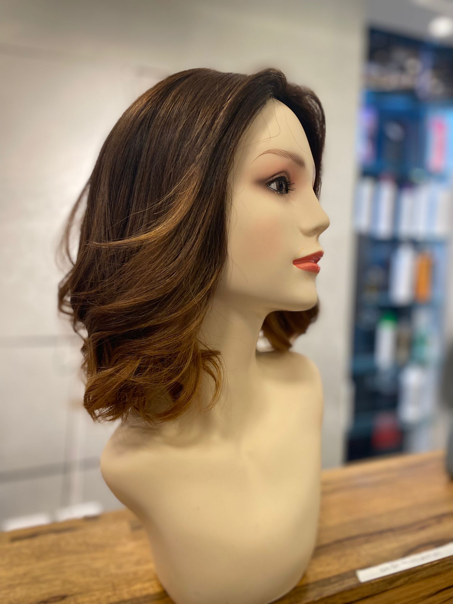 פאה משיער טבעי בהתאמה אישית מבית Alison WIGS (3)