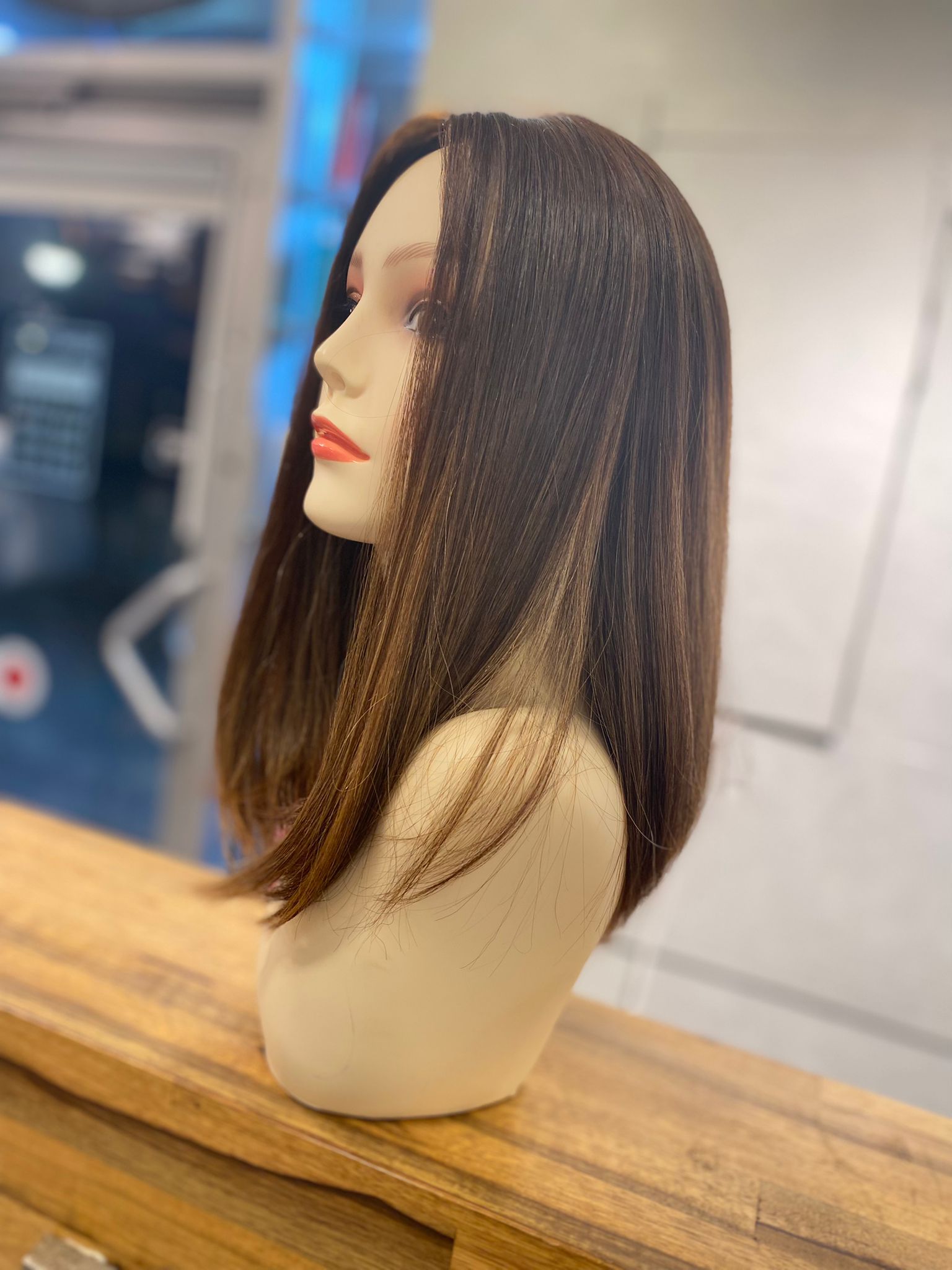 פאה משיער טבעי בהתאמה אישית מבית Alison WIGS (4)